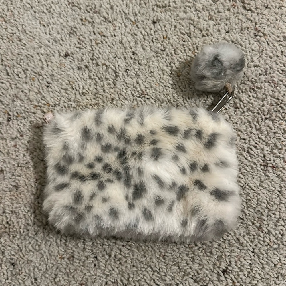 Pottery Barn leopard print small bag